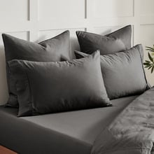 Rhys 400TC Cotton Sateen Pillowcases (Set of 2)